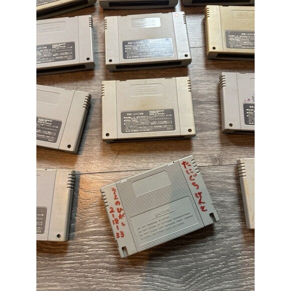 Vintage Japanese Nintendo Super Famicom video game  - BIG LOT of 25 - US Seller - Picture 12 of 14